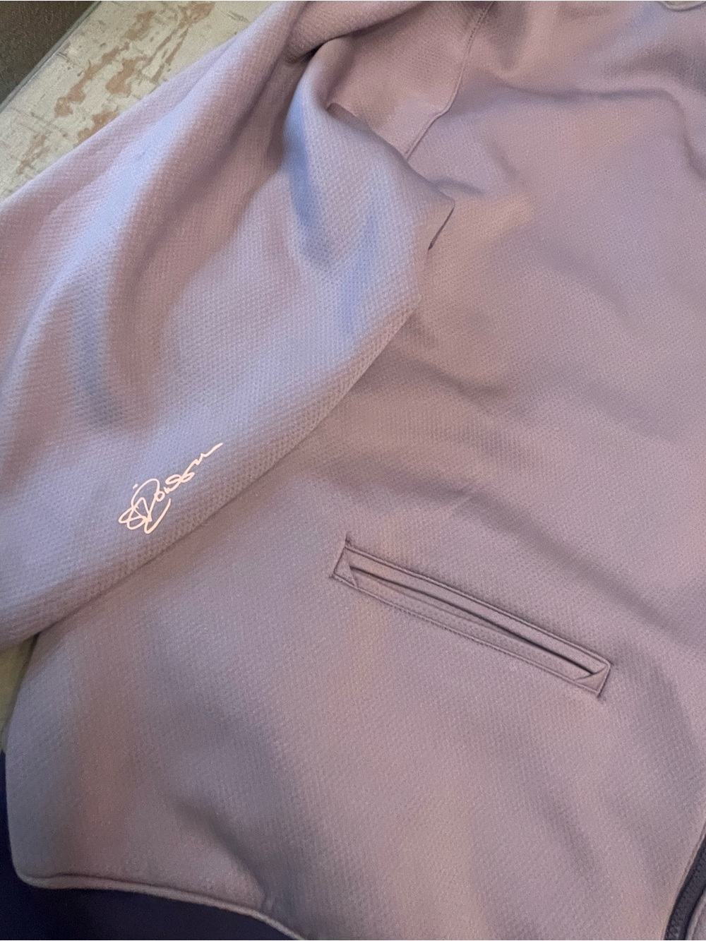 Nike Lavender Jacket with Pink Swoosh - Picture 7 of 8